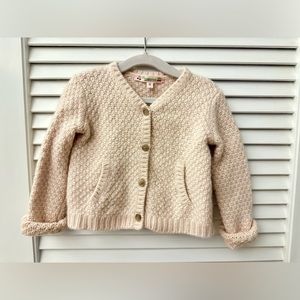 Bonpoint: Baby Pink Cardigan